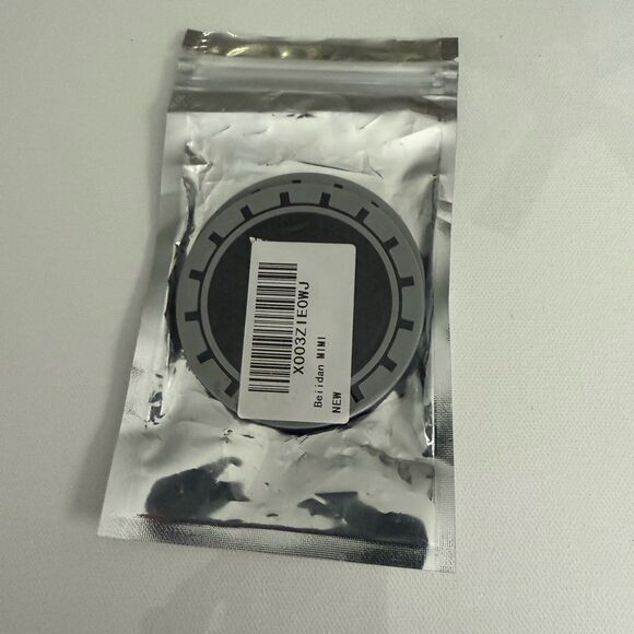 Mini Cooper Car Cup Coasters in Black and Gray Set of 2 NWT - Picture 4 of 4